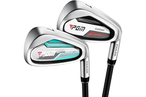 GRASKY Palos de golf #5/6/7/8/9/P/S Hierros de golf para hombres y mujeres de acero inoxidable para mano derecha club de golf para principiantes