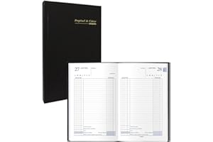 AGENDA DISCOUNT Agenda Perpétuel de caisse Journalier BREPOLS 13.3x21 noir