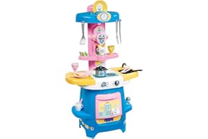 Smoby, Peppa Pig Cucina Cookie con 22 Accessori, 7600310714, età + 3 Anni
