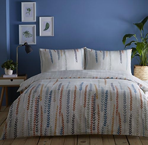 DREAMS AND DRAPES Dreams &amp; Drapes - Aviano - Easy Care Duvet Cover Set - Super King, Natural