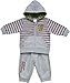 Schnizler Unisex Baby Tracksuit -  Grey - 3-6 Months