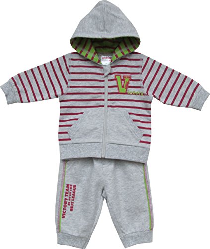 Schnizler Unisex Baby Tracksuit -  Grey - 3-6 Months