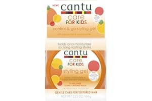 CANTU - Gel Styling per Bambini - Formula Delicata - Non Appiccicoso - Idrata e Protegge - Adatto per Tutti i Tipi di Capelli - 65 ml