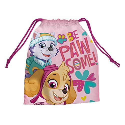 Paw Patrol La Patrulla Canina 2018 Sac à Cordon, 26 cm, Multicolore (Multicolor)