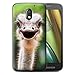 Price comparison product image STUFF4 Gel TPU Phone Case / Cover for Motorola Moto E3 2016 / Ostrich/Emu Design / Wildlife Animals Collection