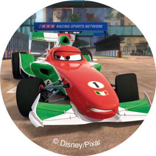 Dekoback Zucker-Muffinaufleger Cars, 2er Pack (2 x 21 g) - 2