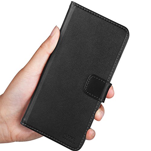 Huawei P8 HÃ¼lle, HOOMIL HandyhÃ¼lle Huawei P8 Tasche Leder Flip Case Brieftasche Etui SchutzhÃ¼lle fÃ¼r Huawei P8 Cover - Schwarz (H3062)