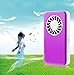 Produktbild USB Fan Wiederaufladbare Mini Portable Pocket Fan Handheld Tisch Schreibtisch Klimaanlage