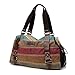 Produktbild GSPStyle Unisex Canvas Handtasche Schultertasche Hobo Tote Schulreise Sporttaschen Umhängetasche
