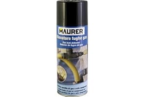 COMPRALOSUBITO2013 SPRAY RIVELATORE FUGHE e PERDITE di GAS MAURER 400 gr RILEVATORE RILEVA METANO 96091, Blu