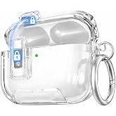 UnDePlus Airpods ile uyumlu Kılıf Standlı Kilitli TPU Premium Matte Trip Case