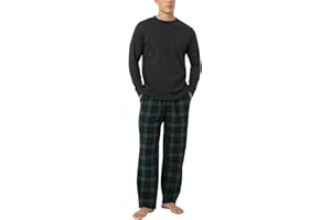 LAPASA Herren Pyjama-Set Schlafanzugset (Extra Warm Flecce Set M129, Wärmer Flanell Set M95, Warm Flanell&Baumwolle Set M79)