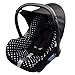 Produktbild Babys-Dreams Ersatzbezug für Maxi-Cosi CabrioFix 6 tlg. SCHWARZ + KLEINE WEISSE PUNKTE *NEU* Bezug für Babyschale Sommerbezug Cabrio Fix
