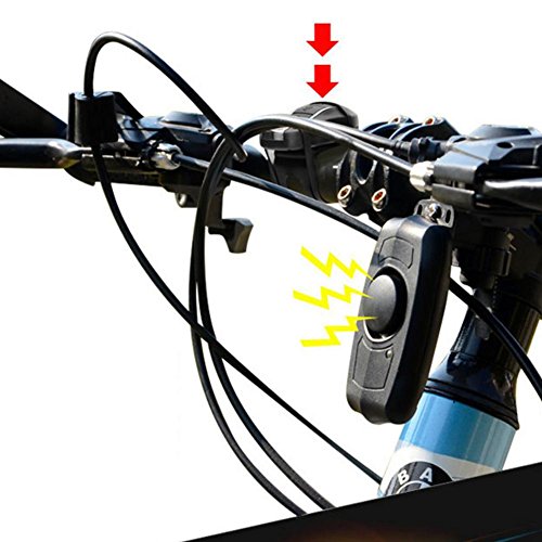 Wireless Vibration Motion Alarm mit Fernbedienung Diebstahlschutz Bike Motorrad Fahrzeug Sicherheit Outdoor USB Ladekabel Wireless Fernbedienung Vibration Alarm Fahrrad Horn Elektro-Fahrzeug Home Vibrationen