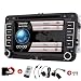 Produktbild Doppel 2din Autoradio für VW Volkswagen Eincar 7inch GPS Autoradio mit GPS Navigation CanBus FM AM Autoradio Bluetooth in Dash HD 1080P Auto-DVD-Player + TV + GPS Map-Karte