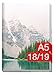Produktbild Chäff-Timer Classic A5 Kalender 2018/2019 [Mountain Spirit] 18 Monate Juli 2018-Dezember 2019 - Terminkalender mit Wochenplaner - Organizer - Wochenkalender