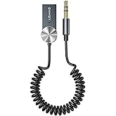 LivX Usams Bluetooth 5.0 Receiver Usb Aux Wireless Ara&ccedil; Kiti Telefon Konuşma M&uuml;zik Dinleme Ba01 SJ464LVX