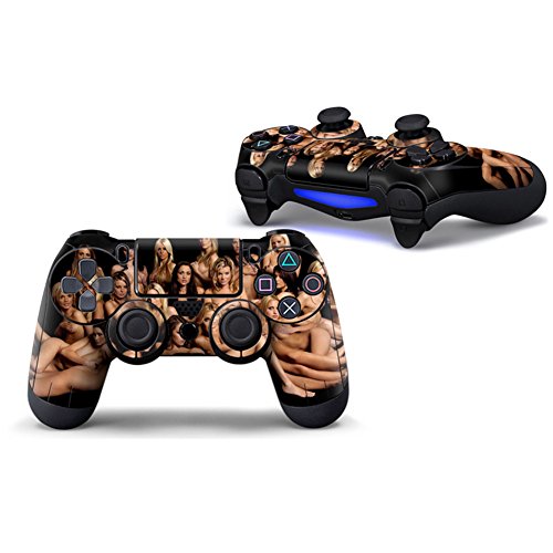 Morbuy PS4 Controller Skin Diseñador Piel Pegatina para Sony PlayStation 4 PS4 Slim PS4 Pro DualShock mando inalámbrico x 1 (Sexy Girls)