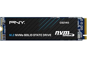 PNY CS2140 SSD Interne M.2 NVMe Gen4 x4 500 Go, jusqu'à 3 600 Mo/s - M280CS2140-500-RB