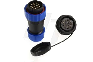 HANGTON CONNECT HangTon HE29 Connecteur à déconnexion rapide étanche IP68 Circulaire Mâle Femelle (12 broches)