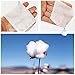 200 Pcs 3-Layer Cosmetic Makeup White Cotton Facial Cleansing Pads Cotton Puff