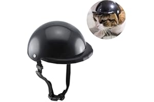 PETLESO Pet Helmet Dog Helmet for Motorcycles Bike Cool Costume for Cat/Small Dog - S