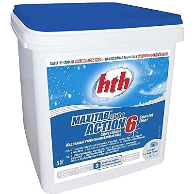HTH Maxitab action 6 spécial liner-chlore lent multiactions