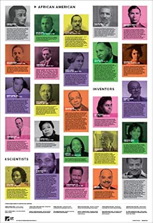 American Educational Afroamerikanische Wissenschaftler Und Erfinder  Historische Poster : Amazon.de: Spielzeug