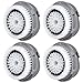 Replacement Brush Head Normal Skin for Clarisonic MIA & MIA 2, PRO, PLUS Facial Cleansers (4-Pack)