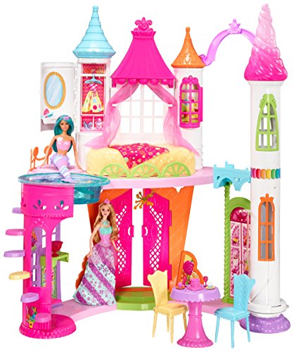Barbie- Dreamtopia Sweetville Castle Palacio Reino de Las Chuches,, 63 x 37 x 18 cm (Mattel Spain DYX32)