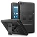 Produktbild MoKo Hülle für Fire HD 8 2016 - [Heavy Duty] Ganzkörper-Rugged Hybrid Stand Cover Schutzhülle mit integriertem Displayschutz für Fire HD 8 Tablet (6. Generation - 2016), Schwarz