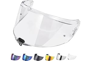 EvoParts Visiera per casco LS2 FF811 VECTOR 2 CITATION 2 (Trasparente)