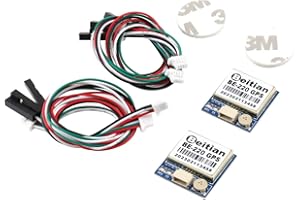 SoloGood 2PCs Beitian BE220 M8N GPS Module, Supports GPS GLONASS BeiDou for RC Long Range FPV Racing Drone Airplane