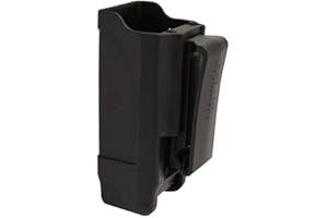 UNCLE MIKE'S Blackhawk! Single Mag Case, Double Stack, Black Matte Finish Schwarz