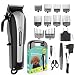 Produktbild Beautural Tierhaarschneider Schnurlose Haarschneidemaschine für Haustiere Hunde Katze, geräuscharmer wiederaufladbarer Grooming Clipper Kits Schermaschine mit Kämmen, Schere, Stylingschürze