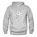 Women Long-sleeve Vogue Jameskings X-small Designed Ku Anemone Piperi Outline Grey Sweatshirts