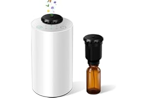 ‎INXDOLHOM Wasserloser diffusor, Diffuser ätherische öle kabellos,10/30/90s Spray Einstellung,Timer & ätherisches Öl Diffusor batteriebetrieben Hält 48 h, Kabelloser Diffuser für Auto,Raum,Büro