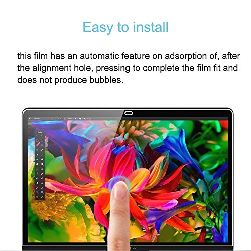 MOSISO Premium 9H Härte superdünn HD Klar Bruchsichere Kratzfest Gehärtetem Glas Displayschutzfolie für MacBook Air 13 Zoll (Modell: A1369 and A1466), Klar - 6
