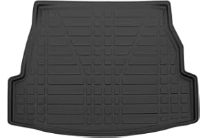 J&J AUTOMOTIVE | Tapis De Coffre sur Mesure pour Rav4 5 Hybrid Depuis 2019 Noir Antidérapant Bord Haut Toutes Saisons Adapté Animaux de Compagnie