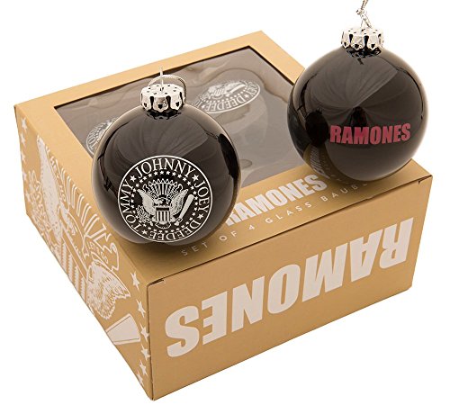 Ramones - Lote de bolas decorativas de Navidad