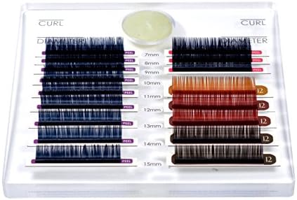 LashArt Lash Clear Tile Large Lash Stand XD Volume Eyelash Pallet Jade Stone