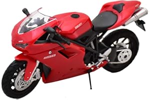 NEWRAY New Ray 57143A - Ducati 1198, Scala 1:12, Die Cast, Colori assortiti, 1 pezzo