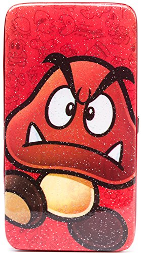 Preisvergleich Produktbild Nintendo Geldbeutel Goomba Damen Geldbörse Hinge Wallet - Super Mario Bros.
