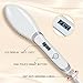 BESTOPE Hair Straightener Brush Electric Heating Hair Straighteners Ceramic Detangling Comb Digital Anion Hair Care, Anti-Scald Effective Silky (6 Temp Levels, Max 210°C)