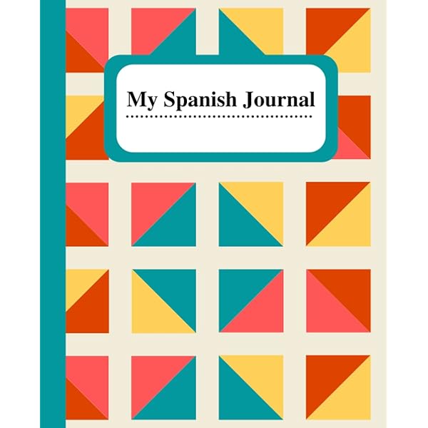 College Ruled Blank Composition Notebook - 8.5 X 11 Inch Size Journal Eu A4 Approx 110 Pages Cool School Subject Student Notebook For Notetaking Or Self Learners Spain Flag