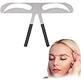 Eyebrow Ruler, Professional Eyebrow Measure Balance Extension Ruler Meteor Eyebrow Shape Stencil Make Up Beauty Accessory Tool