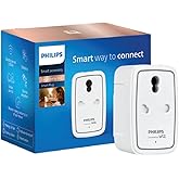 PHILIPS 6-16A Smart WiFi Plug | Wiz Connected Voice Controlled, Amazon Alexa & Google Assistant Compatible Smart Plug with En