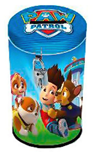 Paw Patrol – Spardose blau mit Vorhängeschloss pat' Patrouille