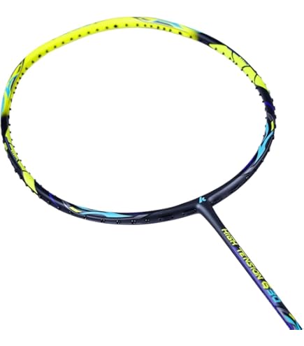Kawasaki Graphite Badminton Racket Firefox-570 (Blue, Green