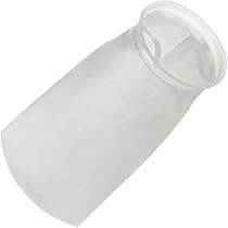 HRTFILTERS Calzini Filtranti Liquidi In Feltro, 10 Micron, 17,8 Cm, 16 Pollici, Lunghi Sacchetti Filtranti Industriali, 1 Confezione (10 Micron, 17 ,8 X 40,6 Cm - 6